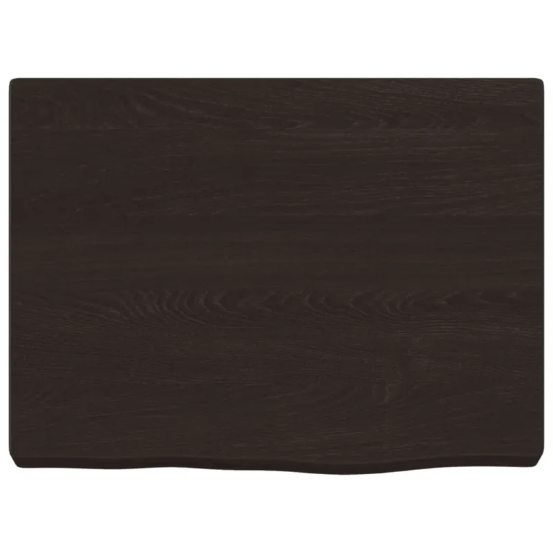 Vonios stalviršis, tamsiai rudas, 40x30x(2-4)cm, mediena