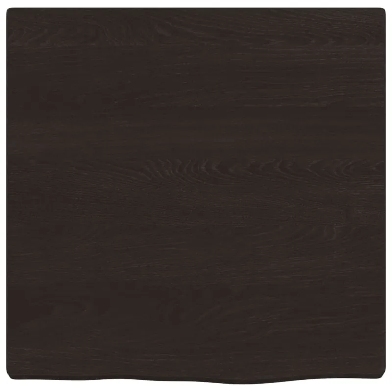 Vonios stalviršis, tamsiai rudas, 40x40x(2-4)cm, mediena
