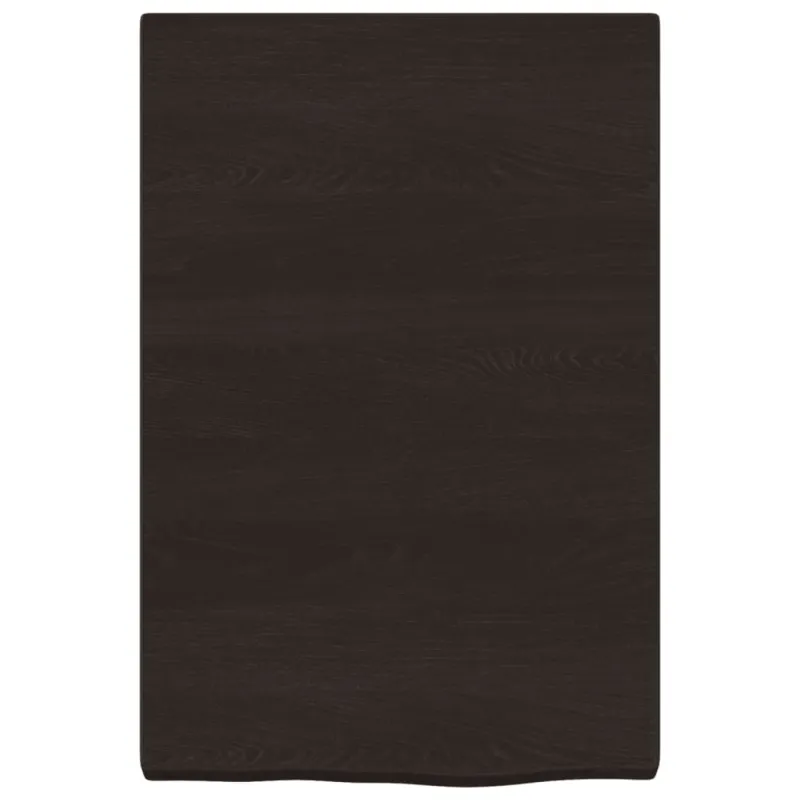 Vonios stalviršis, tamsiai rudas, 40x60x(2-4) cm, mediena