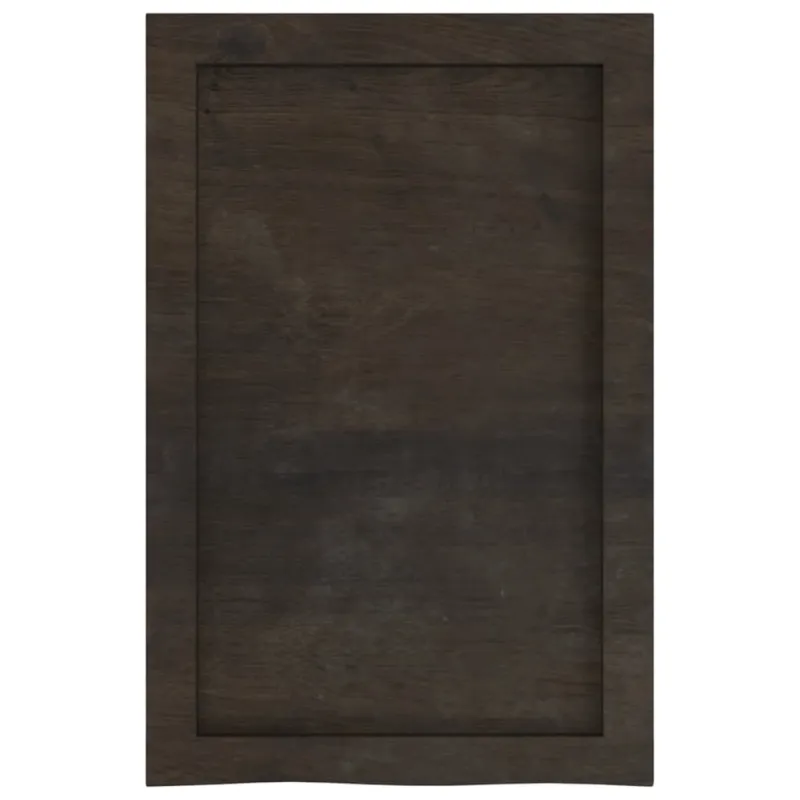 Vonios stalviršis, tamsiai rudas, 40x60x(2-4) cm, mediena