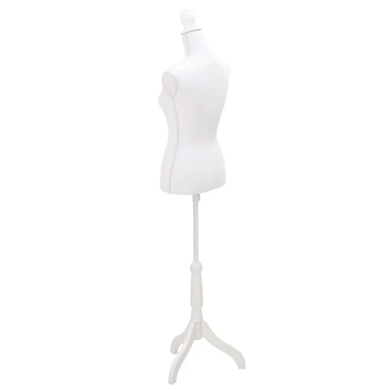 Moters biusto forma, balta