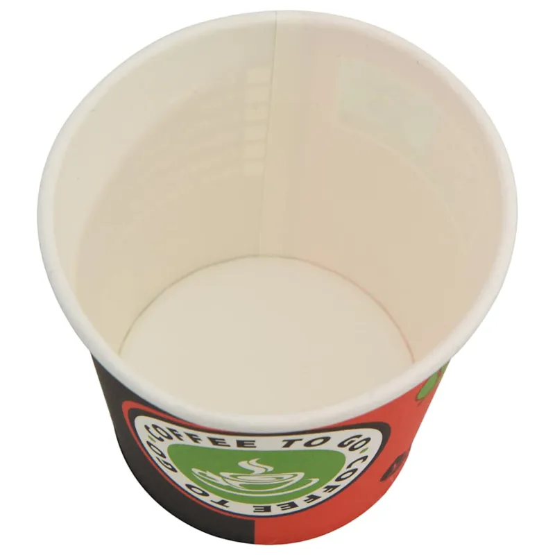 Vienk. kavos puodeliai, 1000 vnt., popieriniai, 120 ml (4 oz)