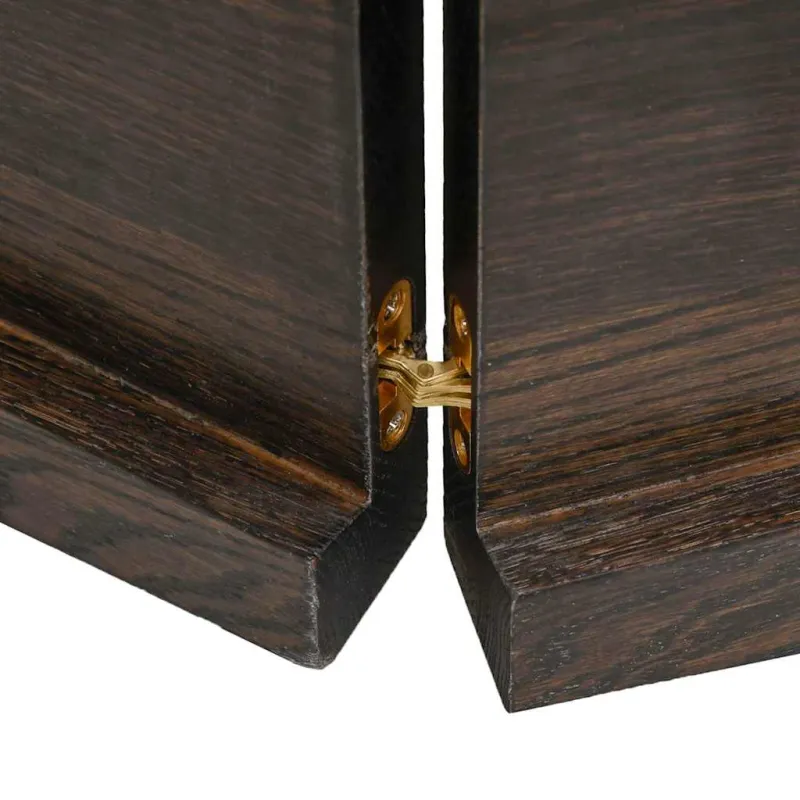Vonios stalviršis, tamsiai rudas, 140x50x(2-4) cm, mediena