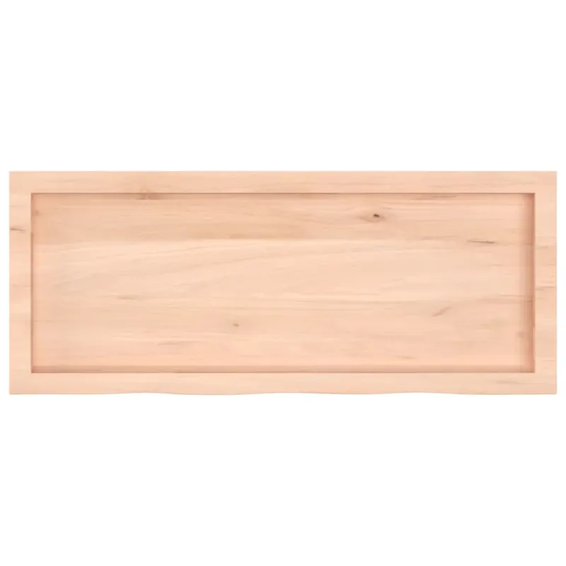 Stalviršis, 100x40x(2-4)cm, neapdorotas ąžuolo medienos masyvas