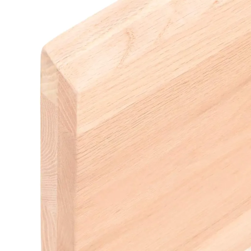 Stalviršis, 100x50x(2-4)cm, neapdorotas ąžuolo medienos masyvas