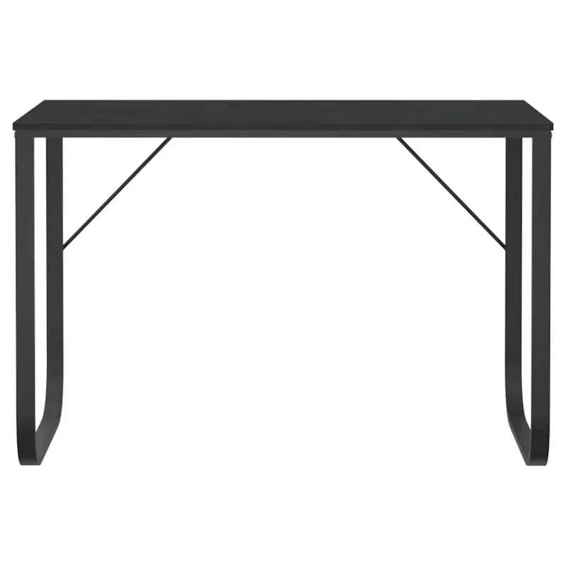 Kompiuterio stalas, juodos spalvos, 110x60x73cm, MDP