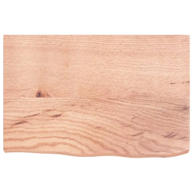 Stalviršis, šviesiai rudas, 60x40x(2-4) cm, medienos masyvas