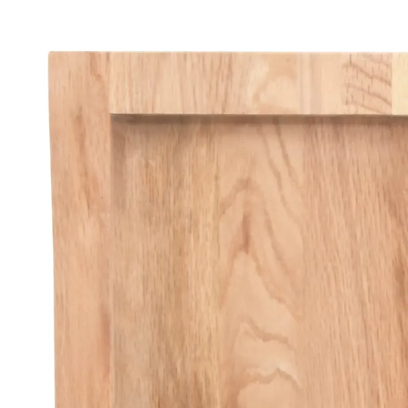 Stalviršis, šviesiai rudas, 80x40x(2-6) cm, medienos masyvas