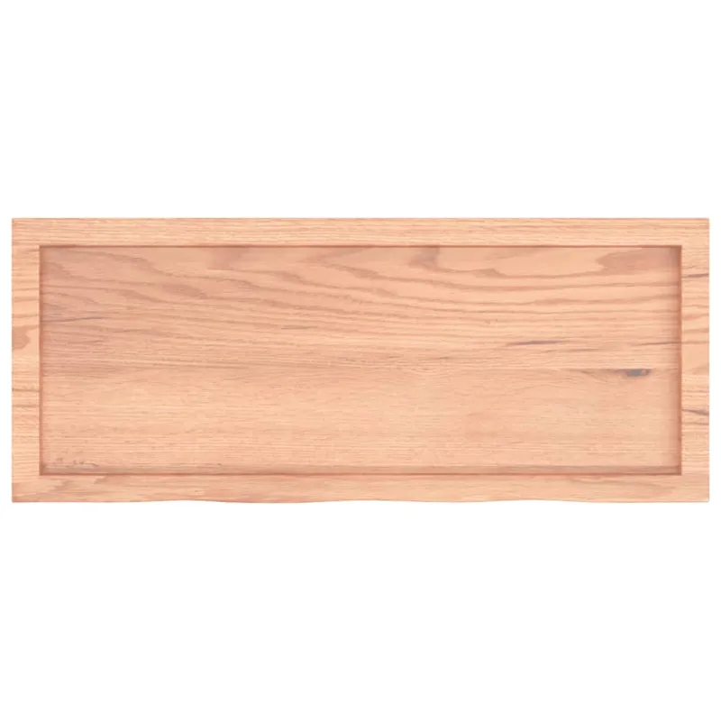 Stalviršis, šviesiai rudas, 100x40x(2-4) cm, medienos masyvas