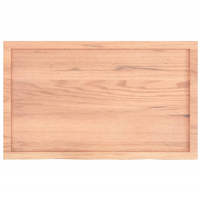 Stalviršis, šviesiai rudas, 100x60x(2-4) cm, medienos masyvas