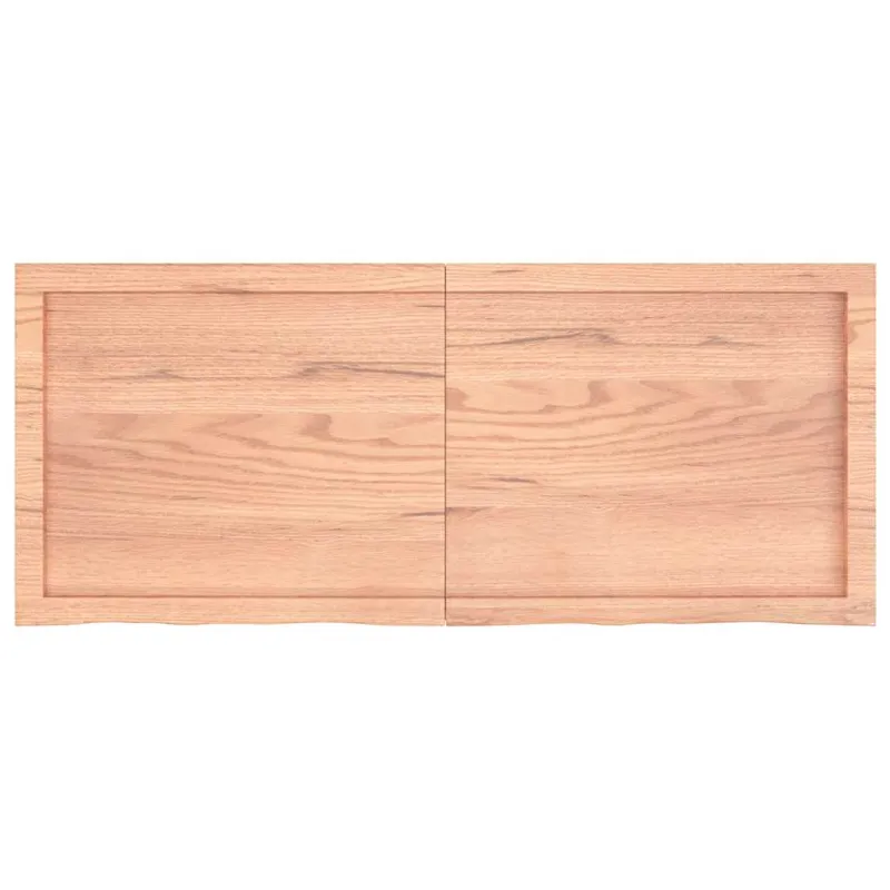 Stalviršis, šviesiai rudas, 120x50x(2-4) cm, medienos masyvas