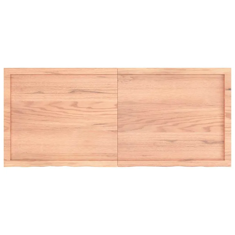 Stalviršis, šviesiai rudas, 140x60x(2-4) cm, medienos masyvas