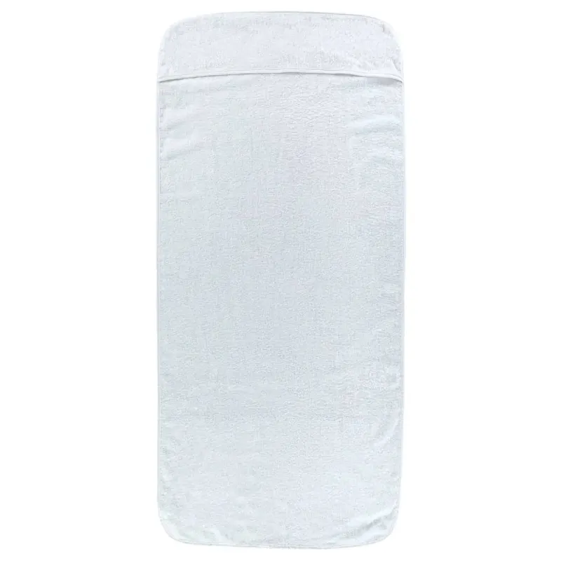 Paplūdimio rankšluosčiai, 4vnt., balti, 60x135cm, audinys