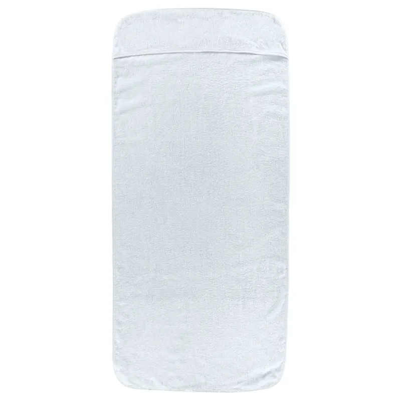 Paplūdimio rankšluosčiai, 6vnt., balti, 60x135cm, audinys