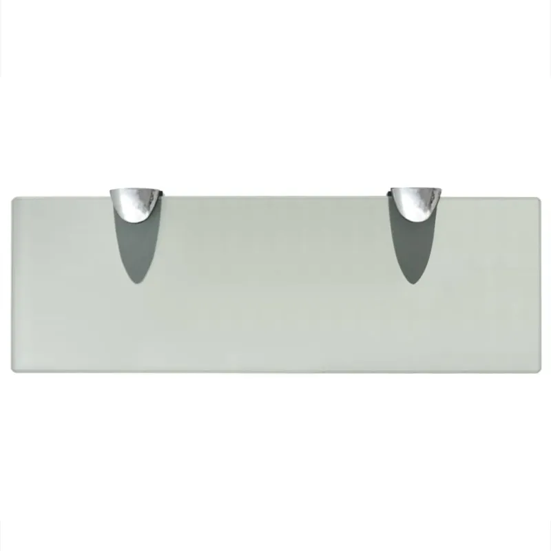 Pakabinamos lentynos, 2vnt., 30x10cm, stiklas, 8mm (243770x2)