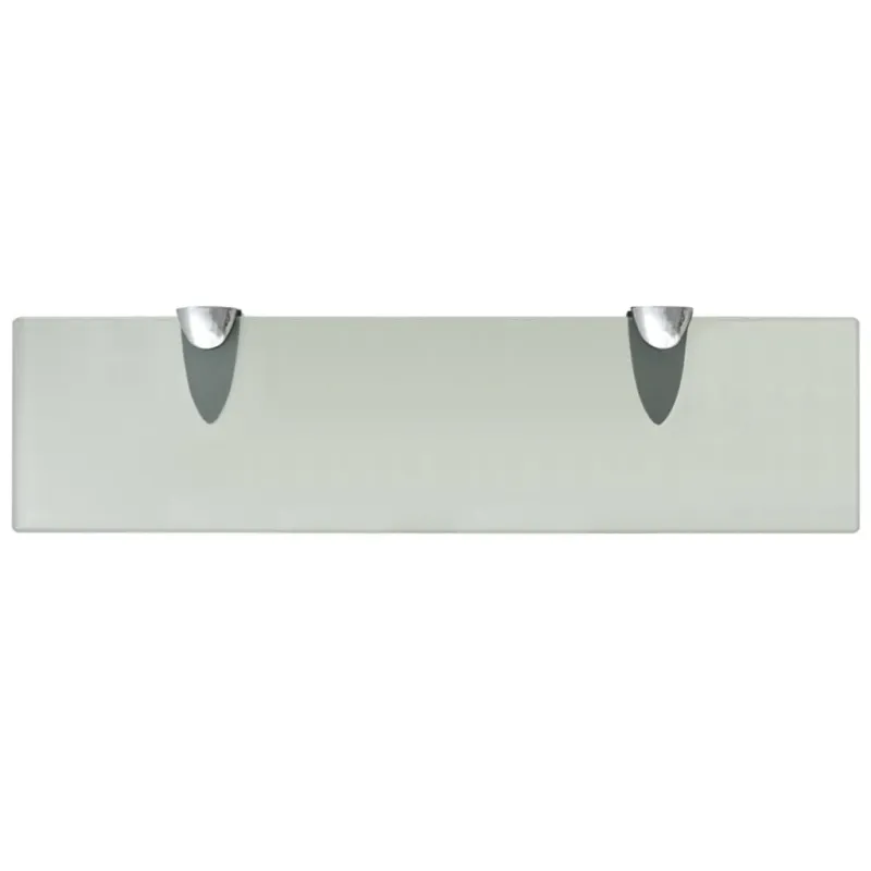 Pakabinamos lentynos, 2vnt., 40x10cm, stiklas, 8mm (243771x2)