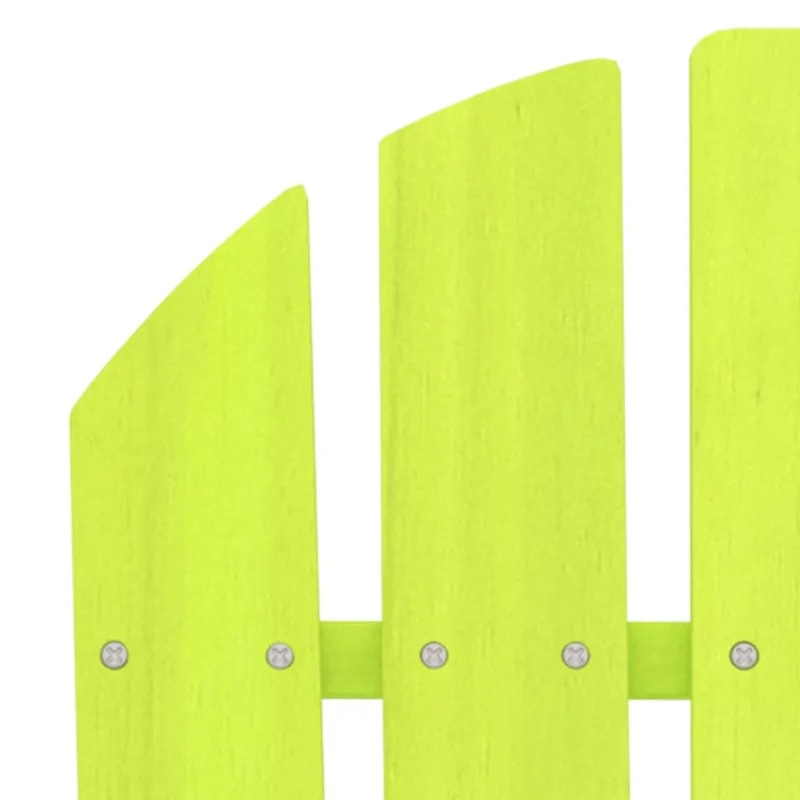 Sodo Adirondack kėdė, žalios spalvos, eglės medienos masyvas