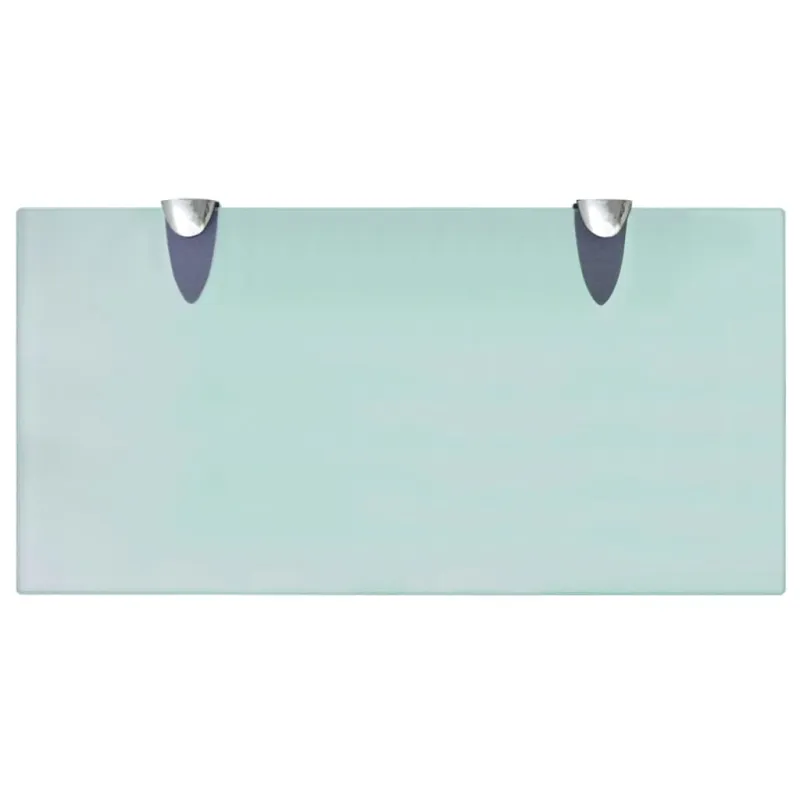 Pakabinamos lentynos, 2vnt., 40x20cm, stiklas, 8mm (243779x2)