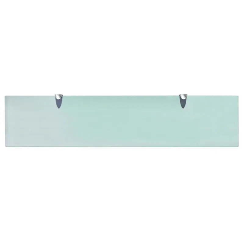 Pakabinamos lentynos, 2vnt., 90x20cm, stiklas, 8mm (243784x2)