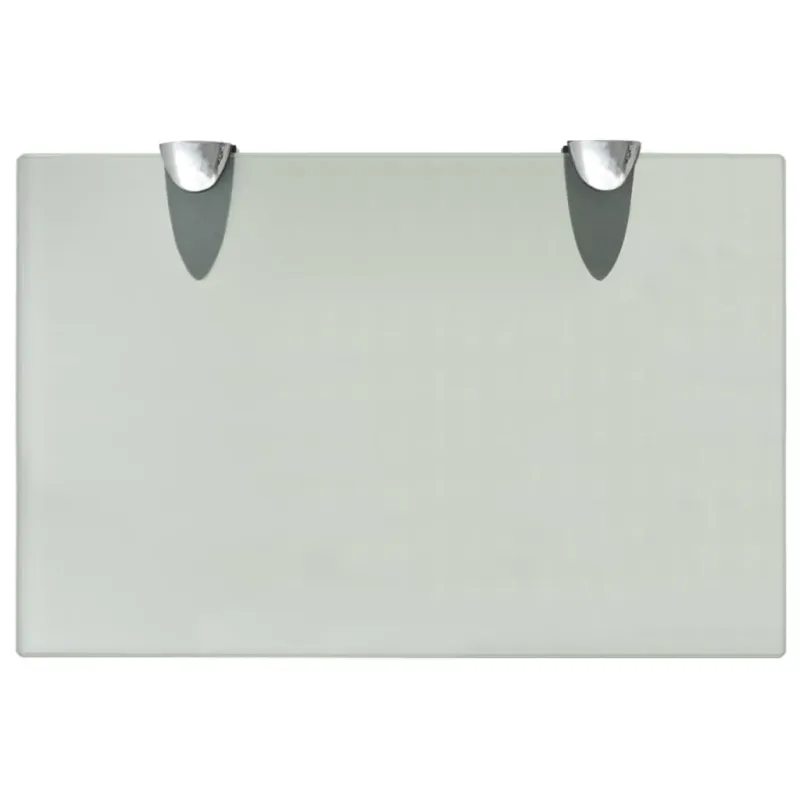 Pakabinamos lentynos, 2vnt., 30x20cm, stiklas, 8mm (243794x2)