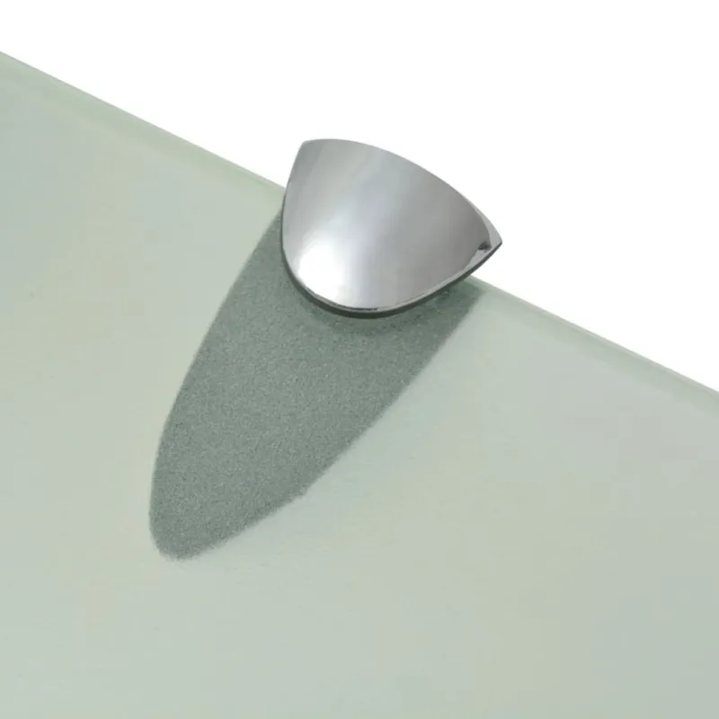 Pakabinamos lentynos, 2vnt., 30x20cm, stiklas, 8mm (243794x2)