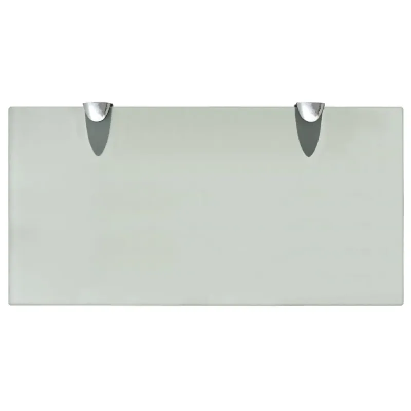 Pakabinamos lentynos, 2vnt., 40x20cm, stiklas, 8mm (243795x2)