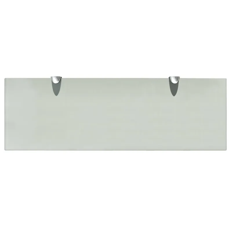 Pakabinamos lentynos, 2vnt., 60x20cm, stiklas, 8mm (243797x2)