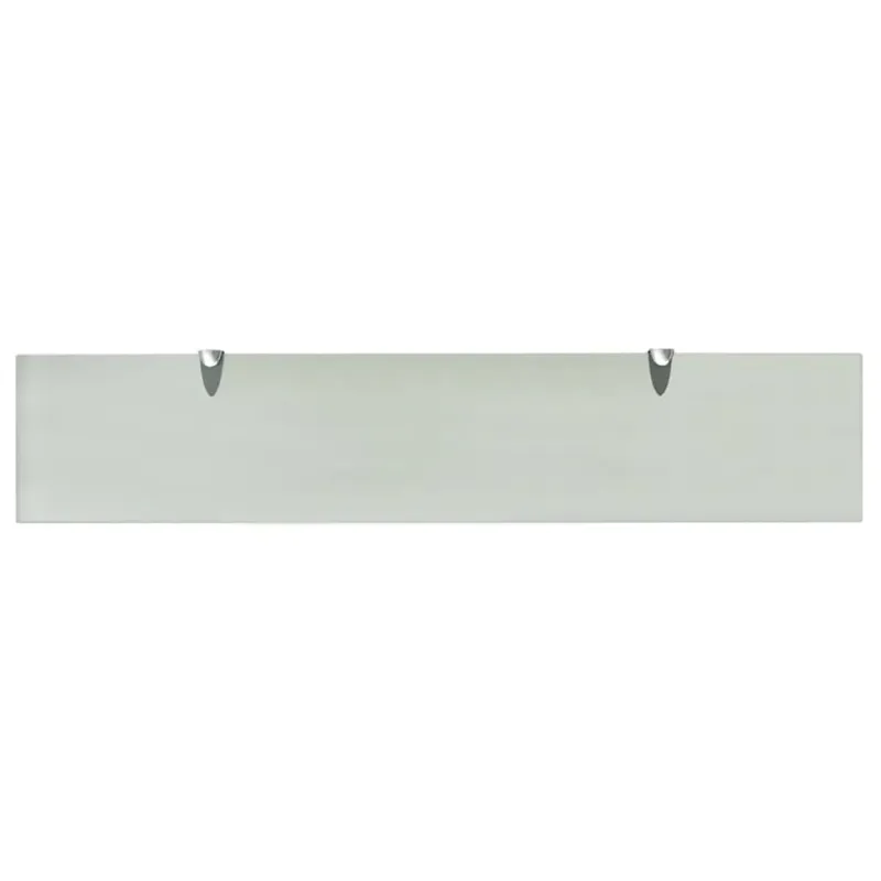 Pakabinamos lentynos, 2vnt., 100x20cm, stiklas, 8mm (243801x2)