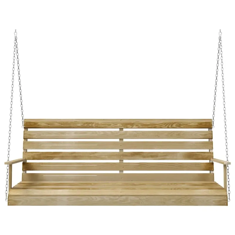Supamas suoliukas, 155x65x60cm, impregnuota pušies mediena
