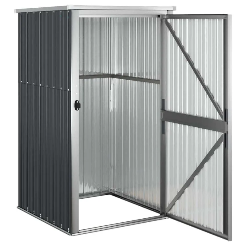 Sodo įrankių pašiūrė, antracito, 88x89x161cm, plienas
