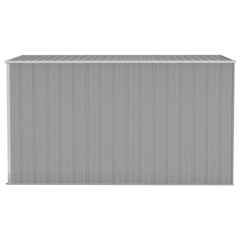 Sodo pašiūrė, pilka, 118x288x178cm, galvanizuotas plienas