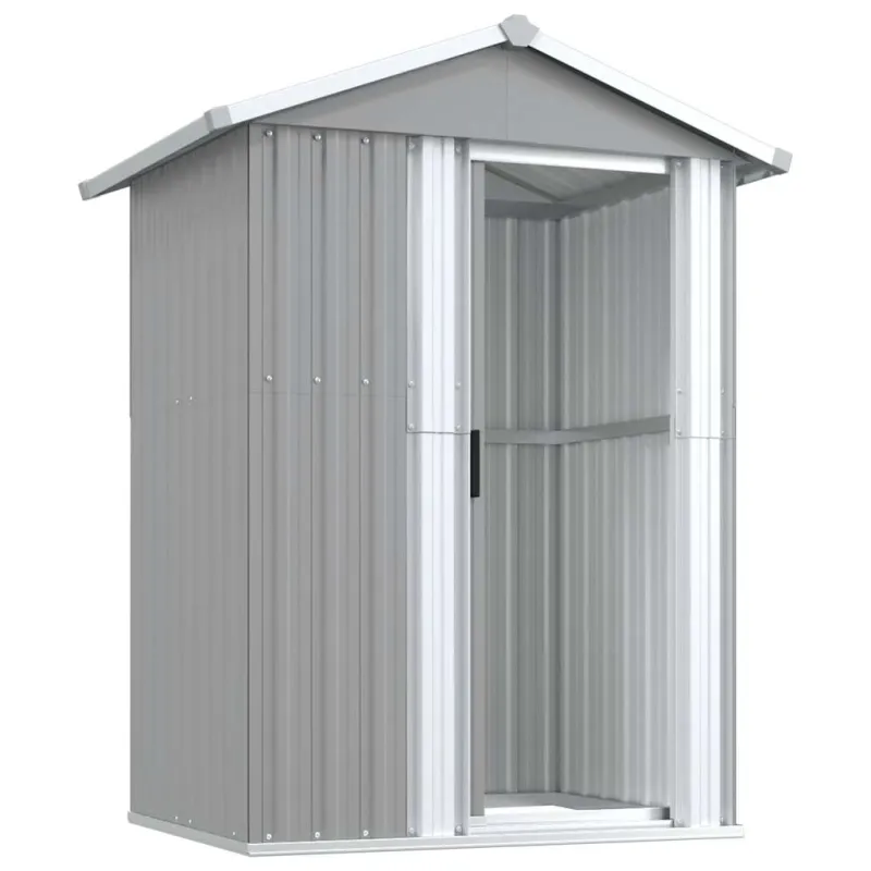 Sodo pašiūrė, pilka, 126x97,5x177cm, galvanizuotas plienas