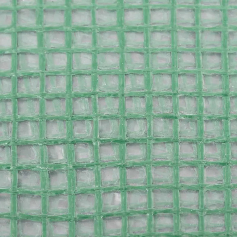 Pakaitinis šiltnamio apdangalas (6,86m²), žalias, 200x343x200cm