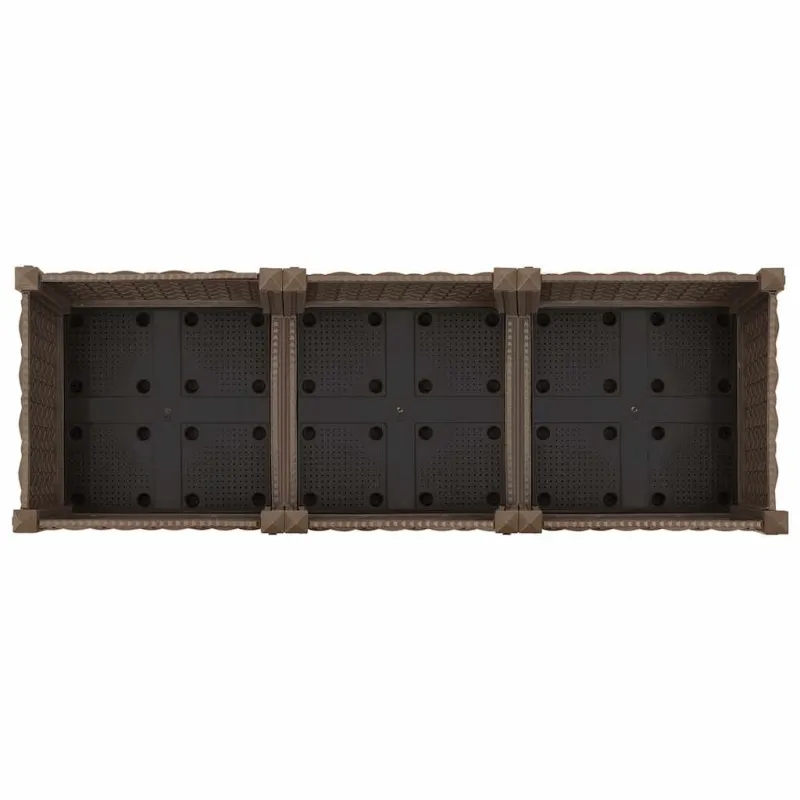 Aukštas lovelis, 120x40x71cm, polipropilenas