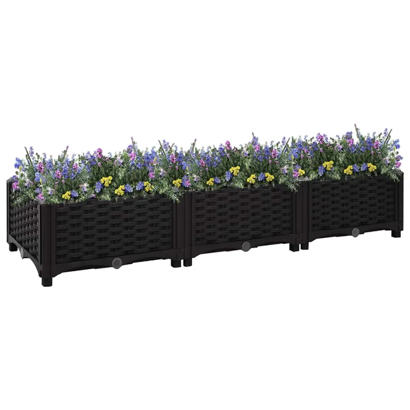 Aukštas lovelis, 120x40x23cm, polipropilenas