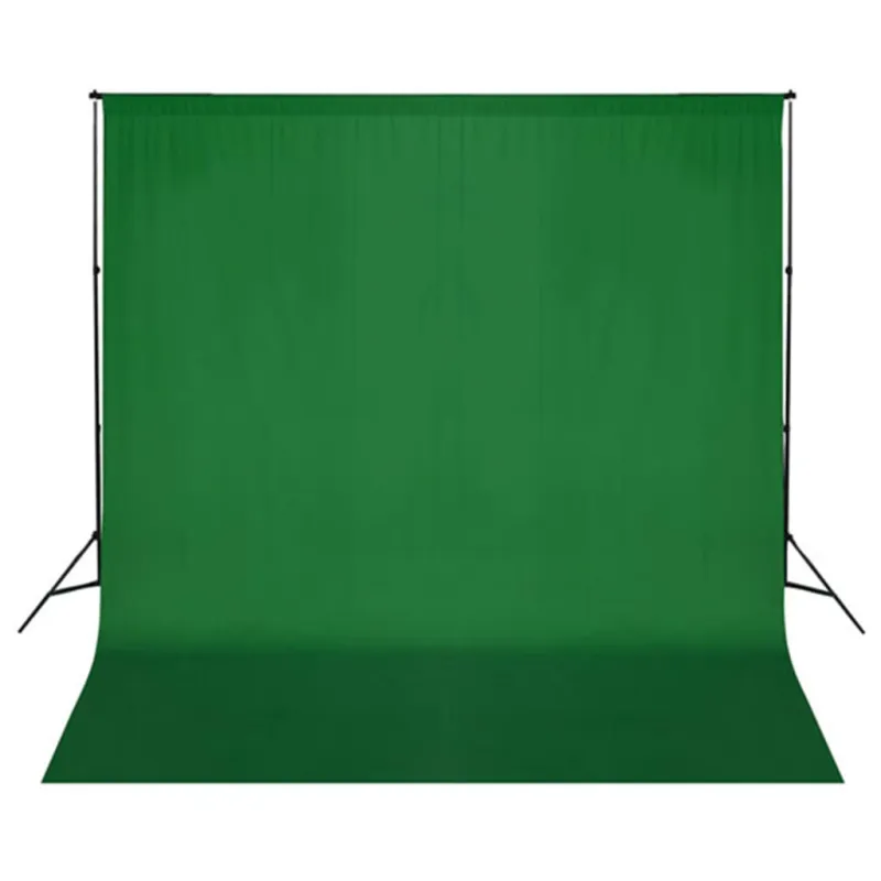 Fotostudijos komplektas su apšvietimo rinkiniu ir fonu