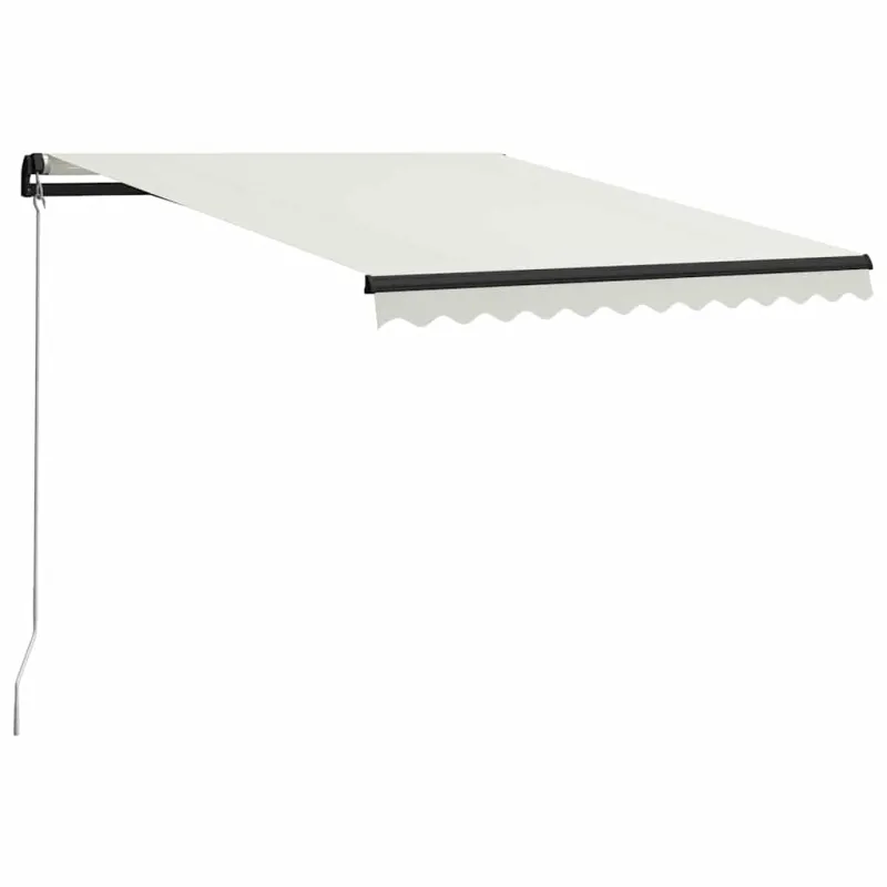 Rankiniu būdu ištraukiama markizė, kreminės spalvos, 300x250cm