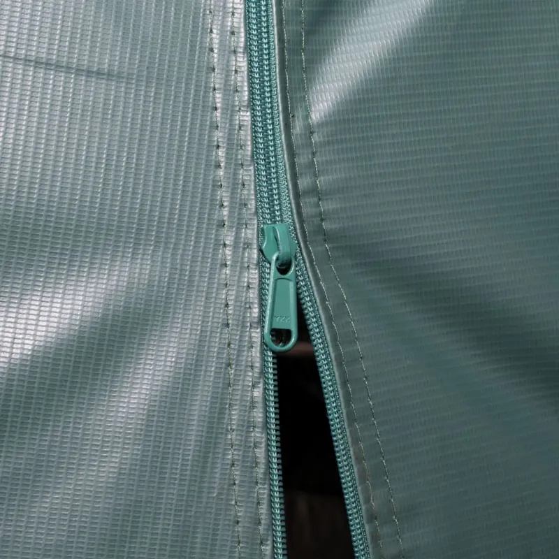 Nuimama palapinė gyvuliams, tamsiai žalia, 3,3x8m, PVC, 550g/m²