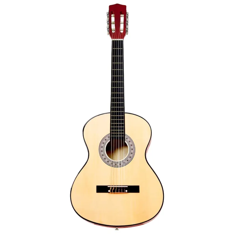 Klasikinė gitara su dėklu pradedantiesiems, 3/4 36"