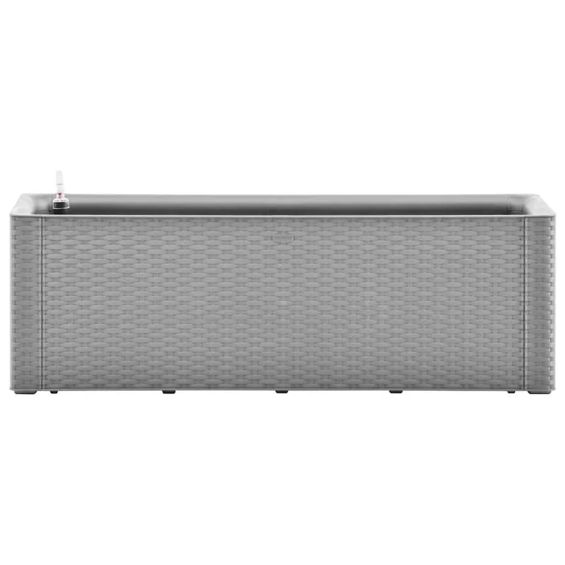 Lovelis su savaiminio laistymo sistema, pilkas, 100x43x33cm