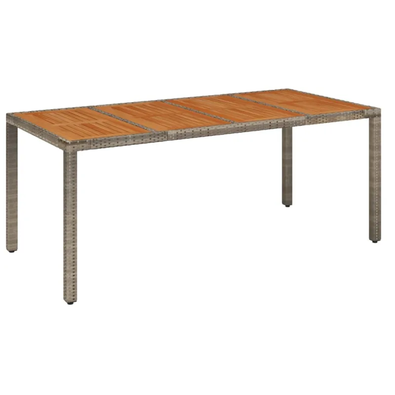Soodokokoonpano pehmusteilla, 9 osaa, harmaa, polyrattaniâ