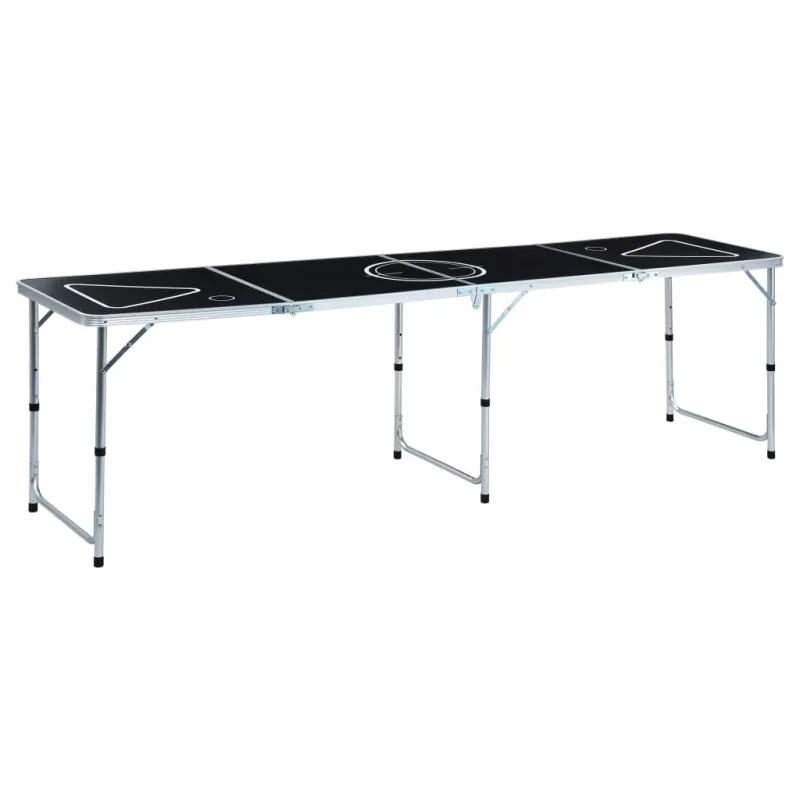 Sulankstomas Beer Pong žaidimo stalas, 240cm