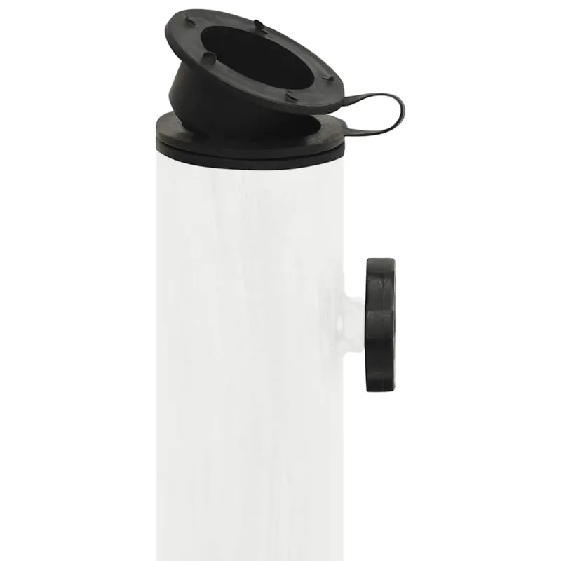 Skėčio pagrindas, baltos spalvos, 45x45x30cm, ketus