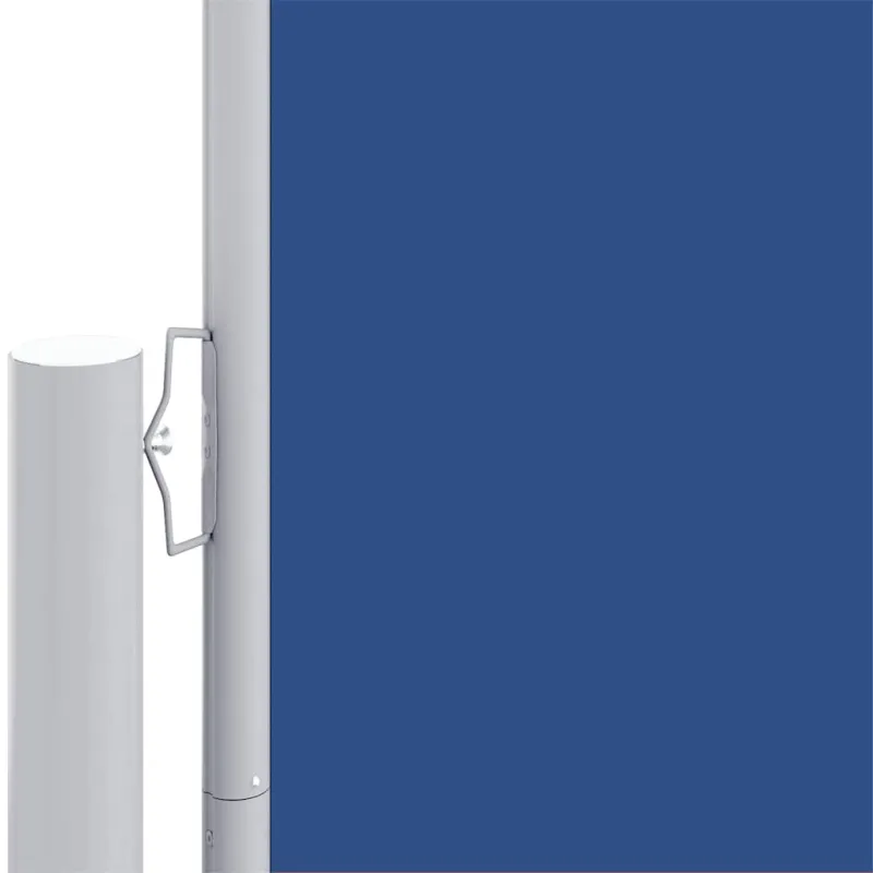 Ištraukiama šoninė pertvara, mėlynos spalvos, 220x600cm