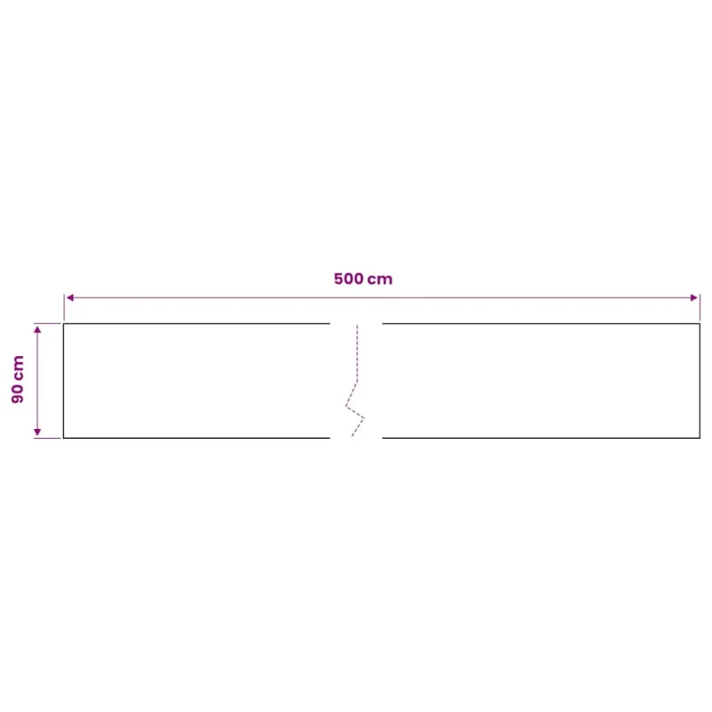 Lipnios plėvelės baldams, 2vnt., baltos, 500x90cm, PVC
