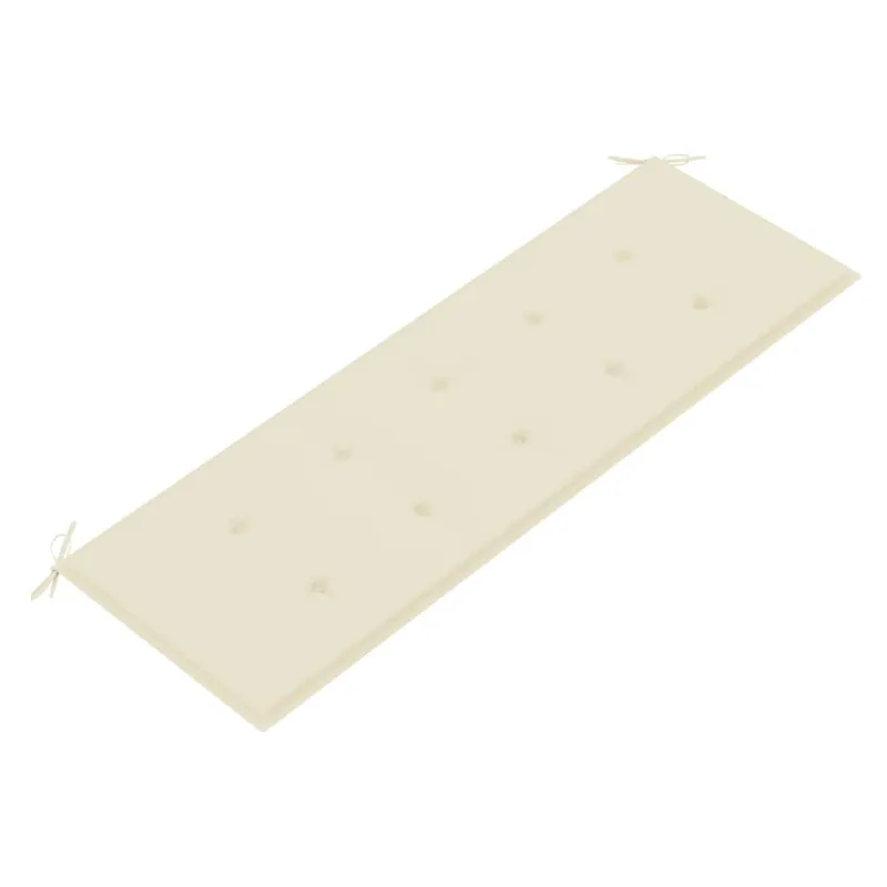 Trivietis sodo suoliukas su pagalve, 150cm, eukalipto masyvas