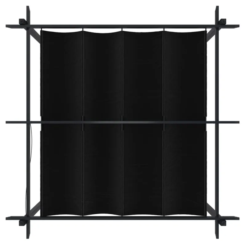 Sodo pavėsinė su įtraukiamu stogu, antracito spalvos, 3x3m
