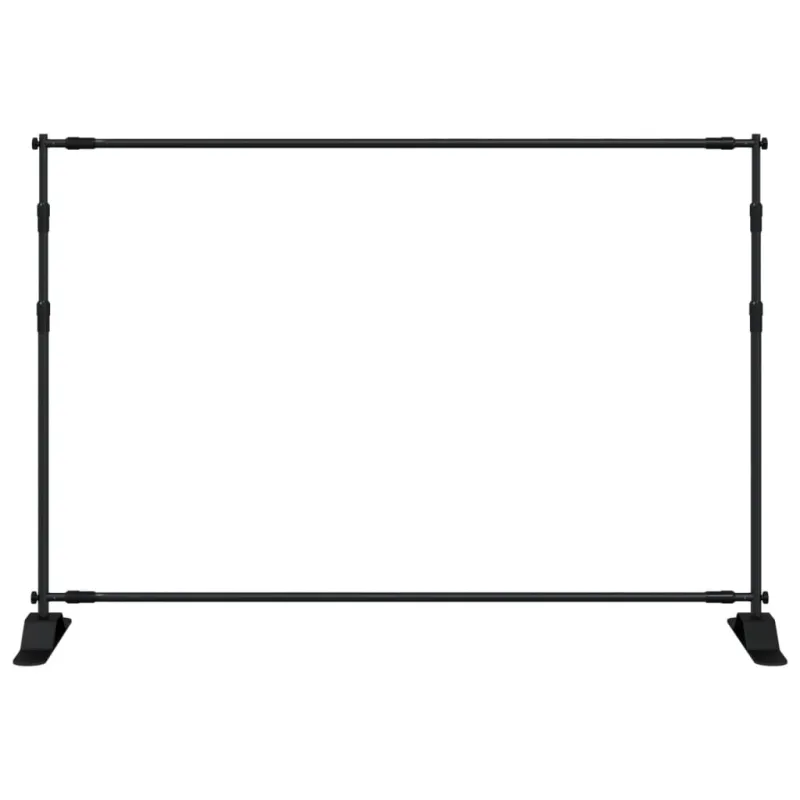 Fono laikikliai, 2vnt., juodos spalvos, 305x243cm, plienas