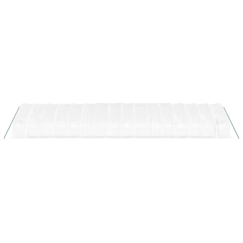 Šiltnamis su plieno rėmu, baltos spalvos, 16x6x2,85m, 96m²