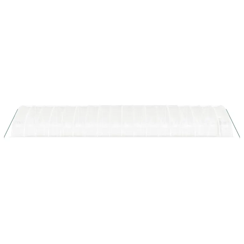 Šiltnamis su plieno rėmu, baltos spalvos, 18x6x2,85m, 108m²
